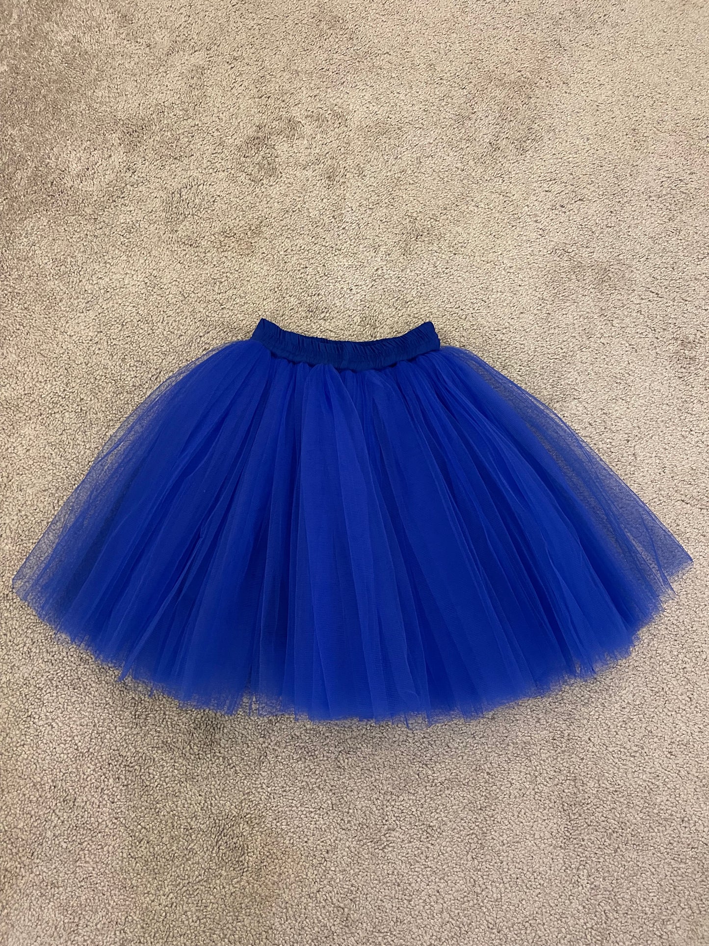 SOMETHING BLUE TULLE SKIRT